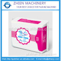 ZE-450W tissue pillow style packing machine. Napkin packaging machinery. Paper extractiong wrapping machine